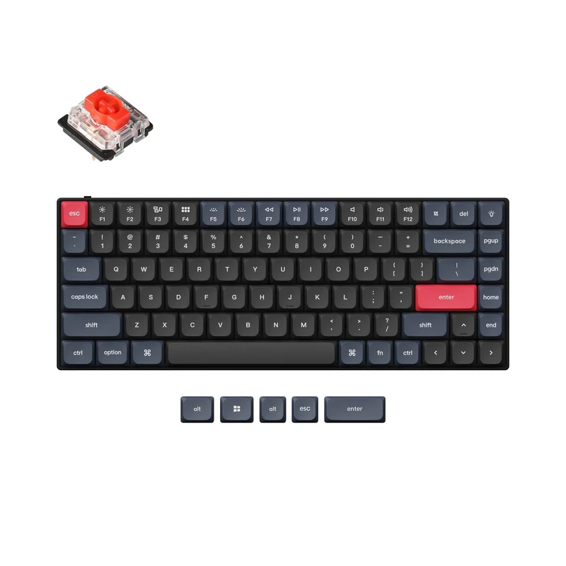 Keychron S1 QMK Custom Mechanical Keyboard (US ANSI Layout)