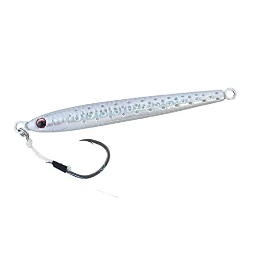 DAIWA Metal Jig Shore Spartan Darting Jig 105g Silberköder
